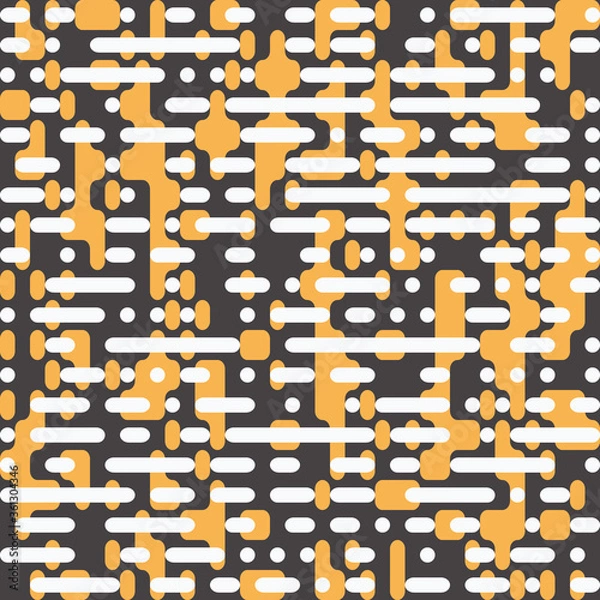 Obraz Pixel Abstract Mosaic Background Squares Design Elements Pattern Vector illustration