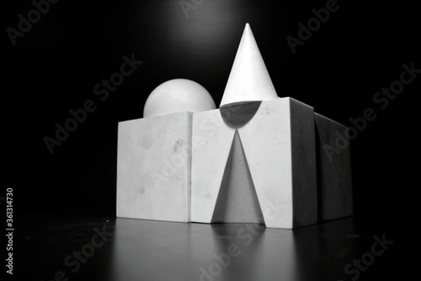 Obraz Geometric Basic Shapes Still Life