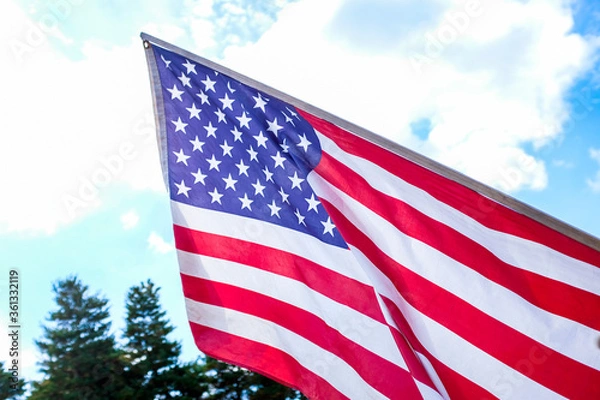 Fototapeta アメリカ合衆国 国旗