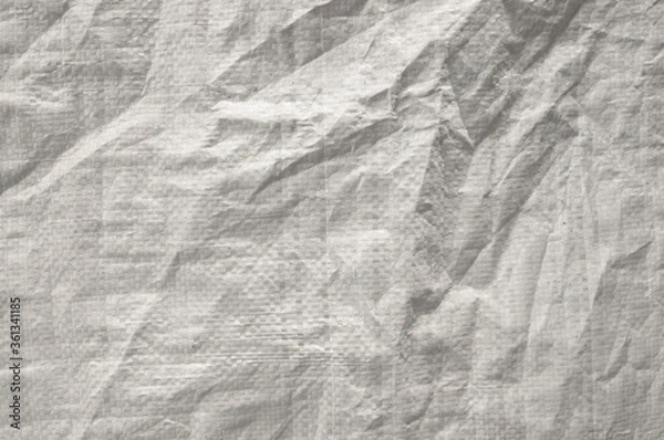 Fototapeta Crumbled paper with cube texture background 