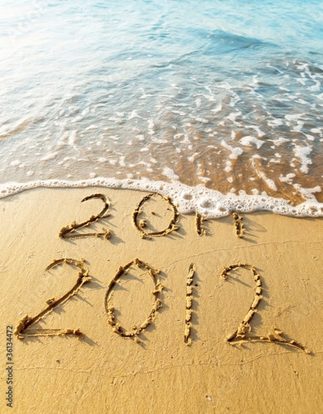 Fototapeta New Year 2012