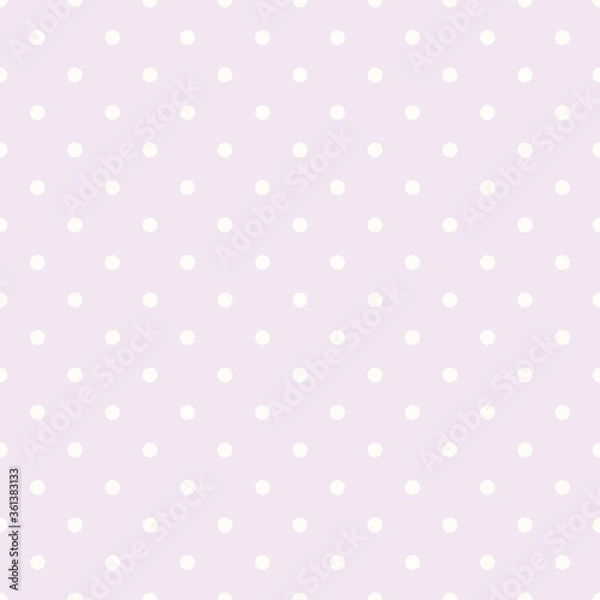 Obraz purple polka dots
