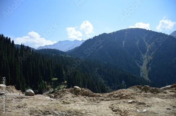 Obraz mountain landscape with snow