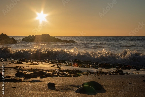 Obraz sunset on the beach