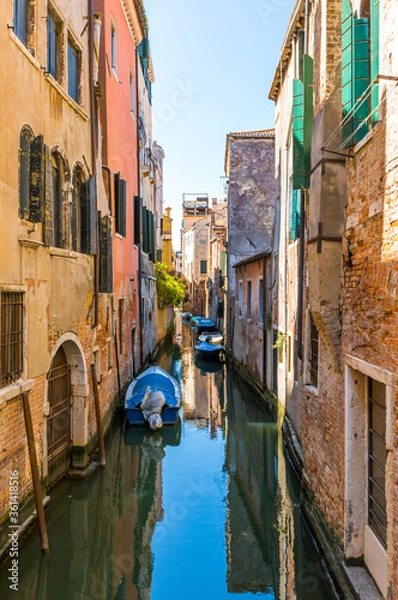Obraz Classical picture of the venetian canals