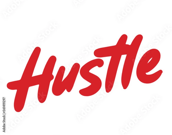 Fototapeta Hustle