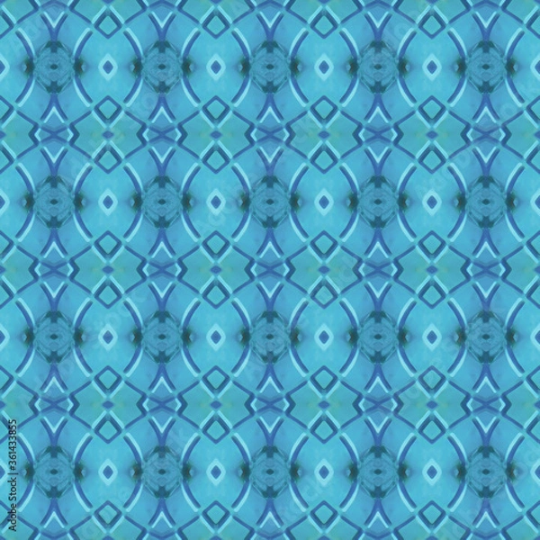 Fototapeta Modern Geometric Seamless Pattern Mosaic