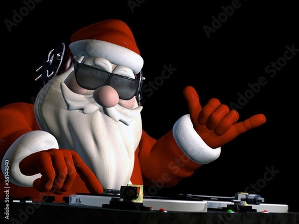 Obraz Santa's In Da House