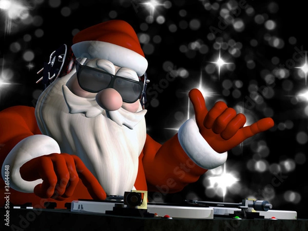 Obraz Santa's In Da House