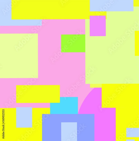 Obraz Vector geometric pattern background. Nice  colourful composition geometric for your design.