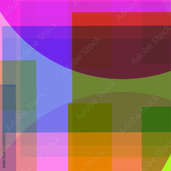 Obraz Vector geometric pattern background. Nice  colourful composition geometric for your design.
