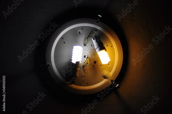 Obraz light in the tunnel