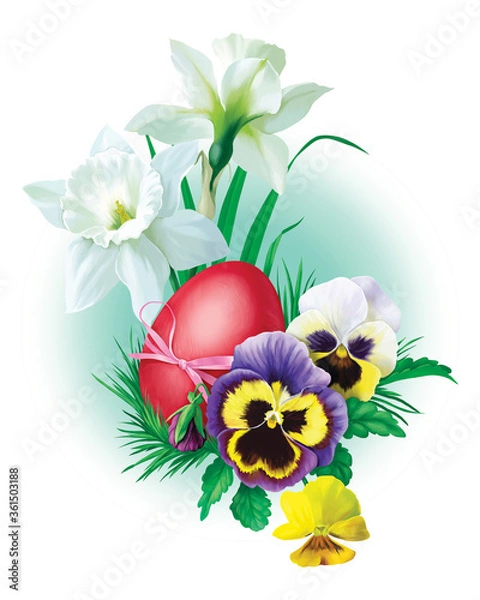Obraz Easter bouquet