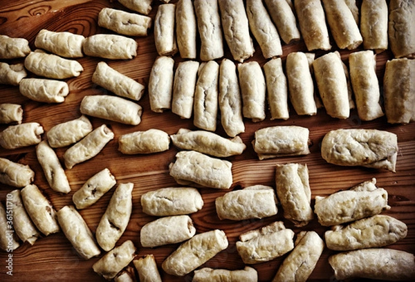 Fototapeta Cabbage cookies.