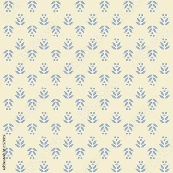 Fototapeta Seamless floral background