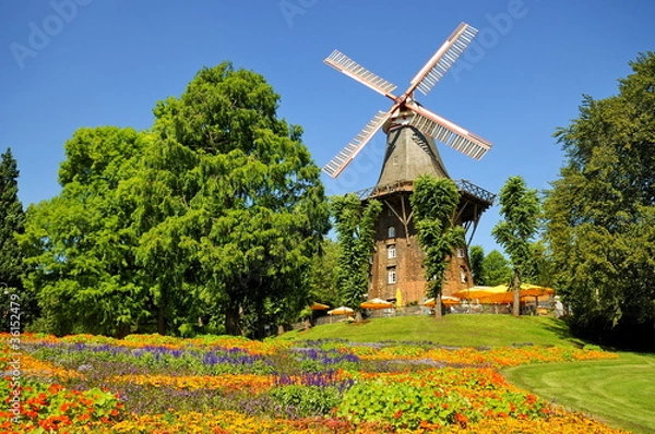 Fototapeta Herdentorsmühle Bremen