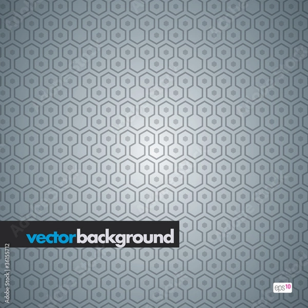 Fototapeta seamless hexagon pattern