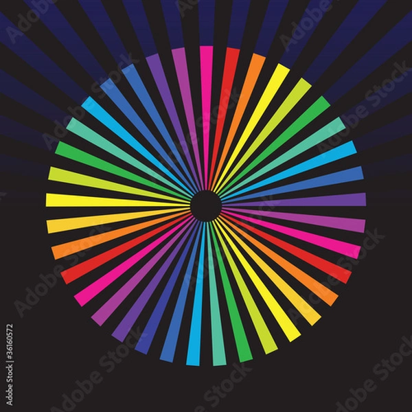 Obraz rainbow background