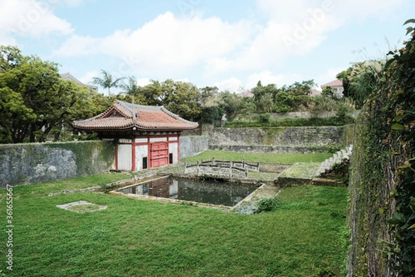 Obraz 沖縄観光地「首里城公園、円覚寺」