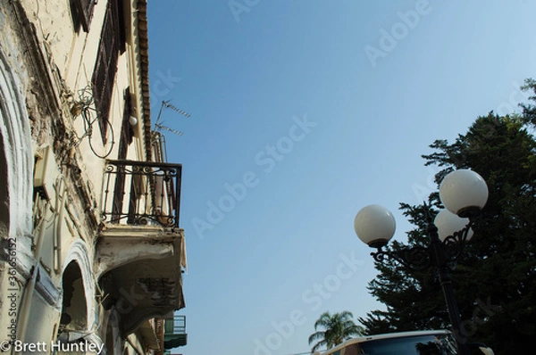 Obraz old street lamp