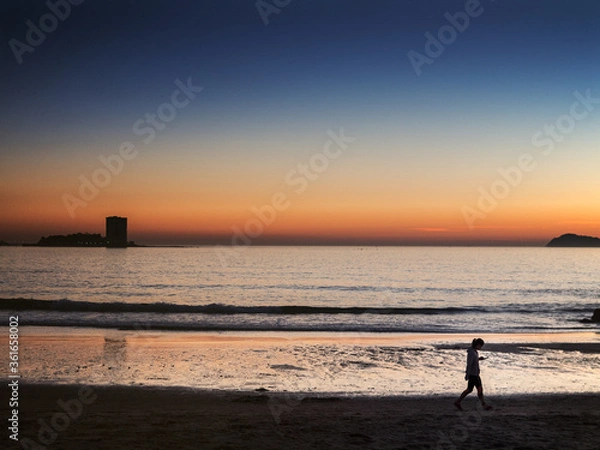 Obraz Atardecer desconectar