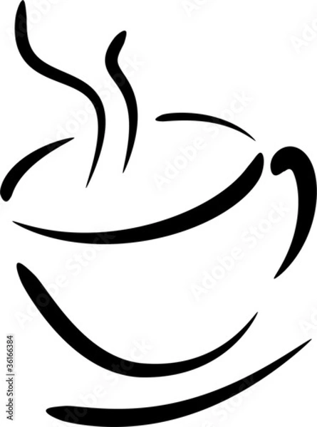 Obraz Coffee Cup Illustration