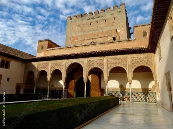 Fototapeta alhambra granada spain
