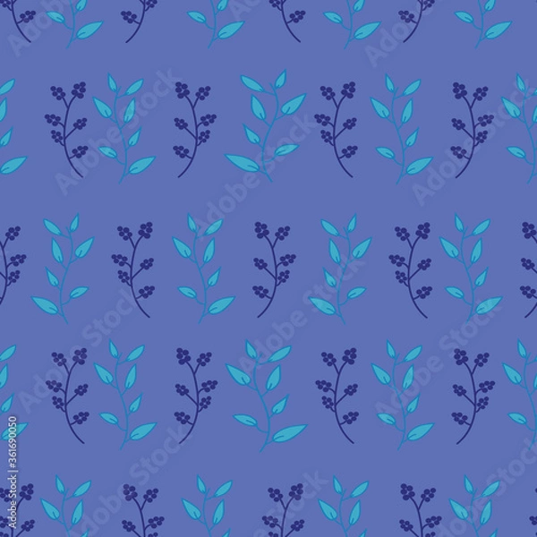 Fototapeta Seamless Leaf Pattern