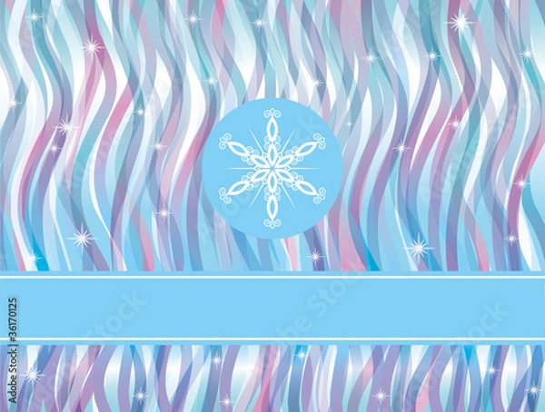 Obraz Winter background