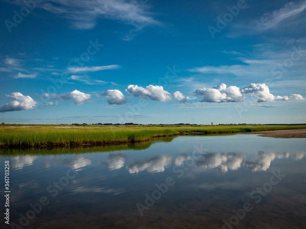 Obraz Clouds on the marsh