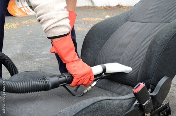 Fototapeta Lavaggio sedile