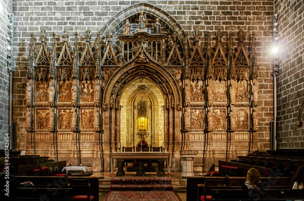 Fototapeta Chapel of the Holy Grail at Valencia Cathedral