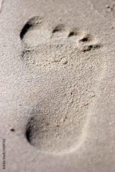 Obraz footprint