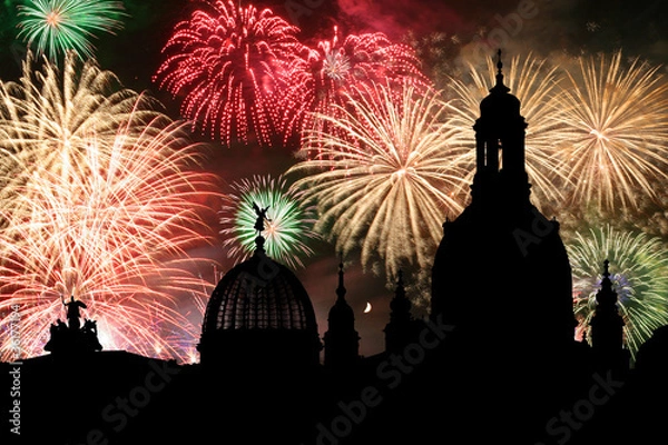 Obraz Dresdner Silvester