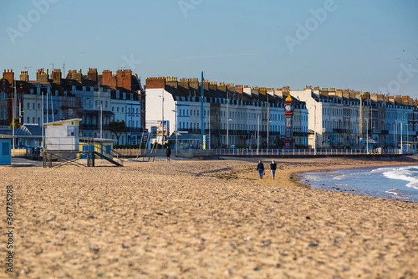 Obraz Weymouth Beach in Spring