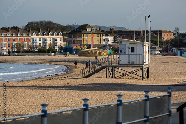 Obraz Weymouth Beach in Spring