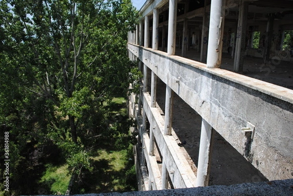 Obraz edificio abandonado