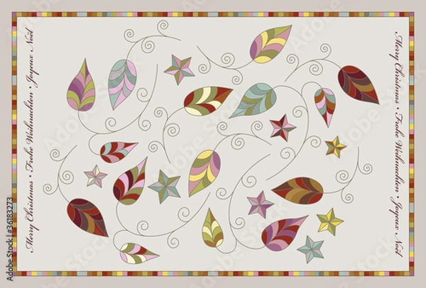 Obraz Frohe Weihnachten