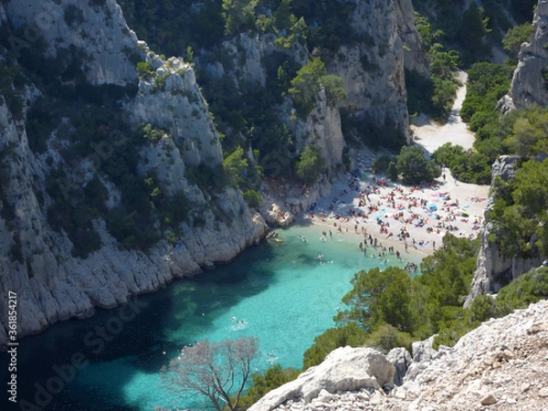Obraz plage calanque d'en vau cassis