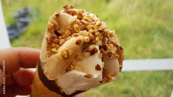 Obraz Cornet de glace praline vanille