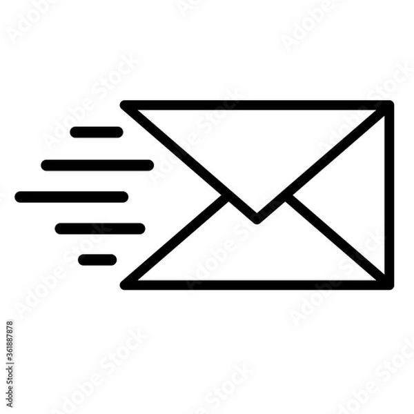 Obraz Send message icon