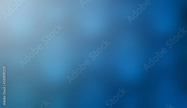 Fototapeta Abstract background, blue gradient, circle, shadow light used in various designs, including beautiful blur background, computer screen wallpaper, mobile phone screen