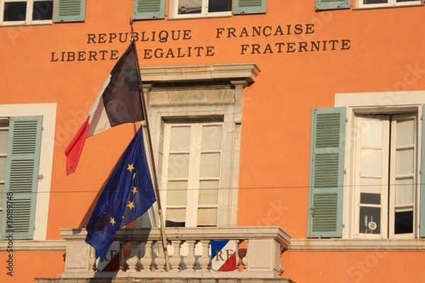 Obraz valeurs françaises