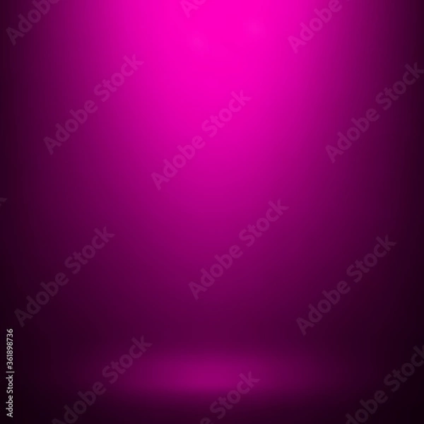 Fototapeta Abstract gradient purple, used as background for display your products