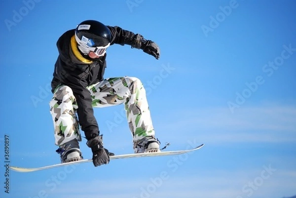 Obraz Snowboarder