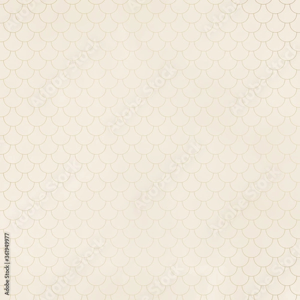Obraz Seamless Champagne Gold Pattern on Ivory Background