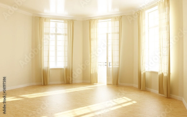 Fototapeta empty room