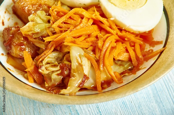 Fototapeta African Salad Abacha