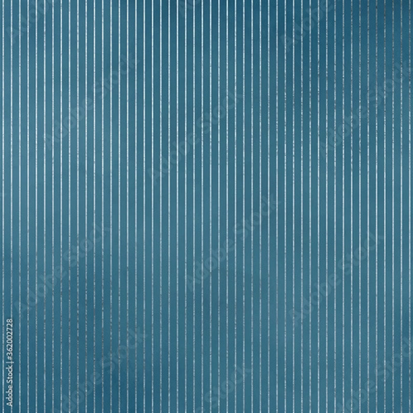 Obraz Seamless Silver Pattern on Vintage Teal Background