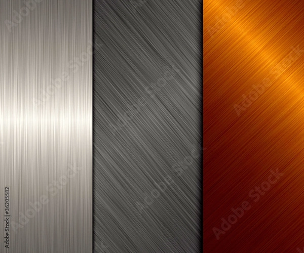 Obraz metal background